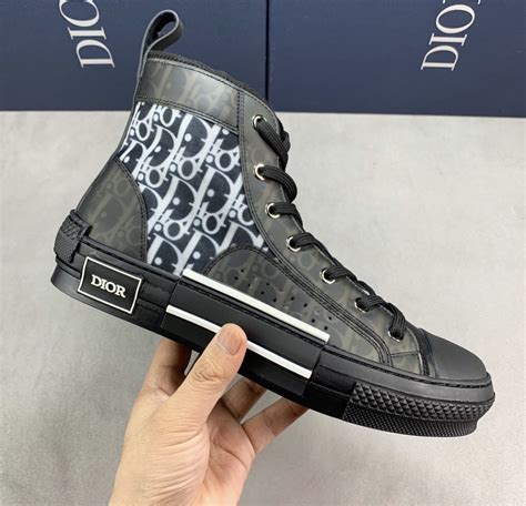 dior homme high top sneaker hedi|Dior b23 sneakers men.